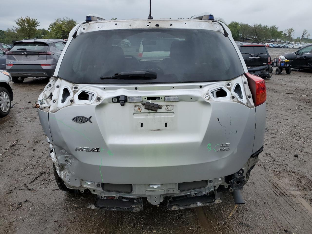 JTMBFREV2ED093362 2014 Toyota Rav4 Le