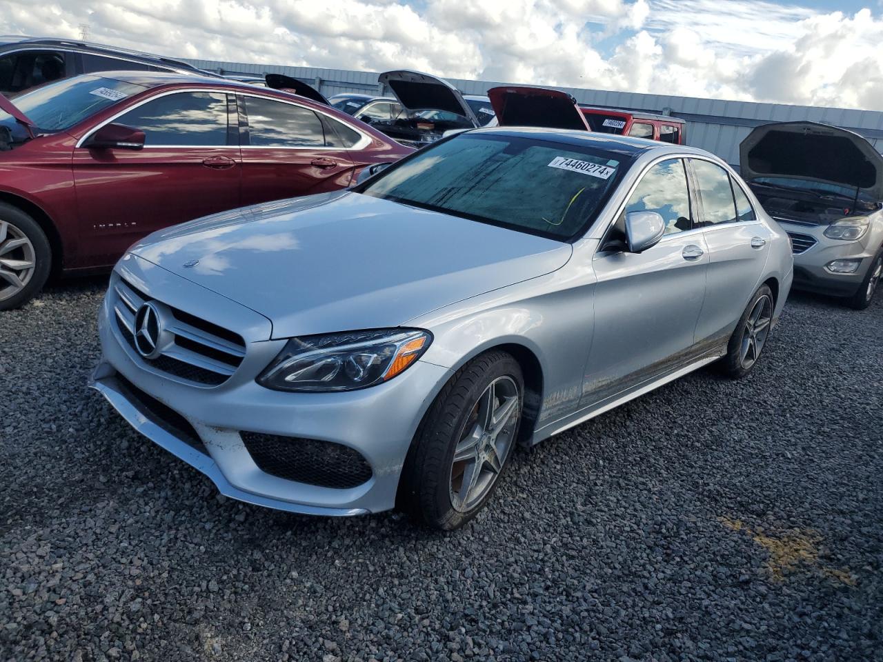 55SWF4KB0FU028629 2015 MERCEDES-BENZ C CLASS - Image 1