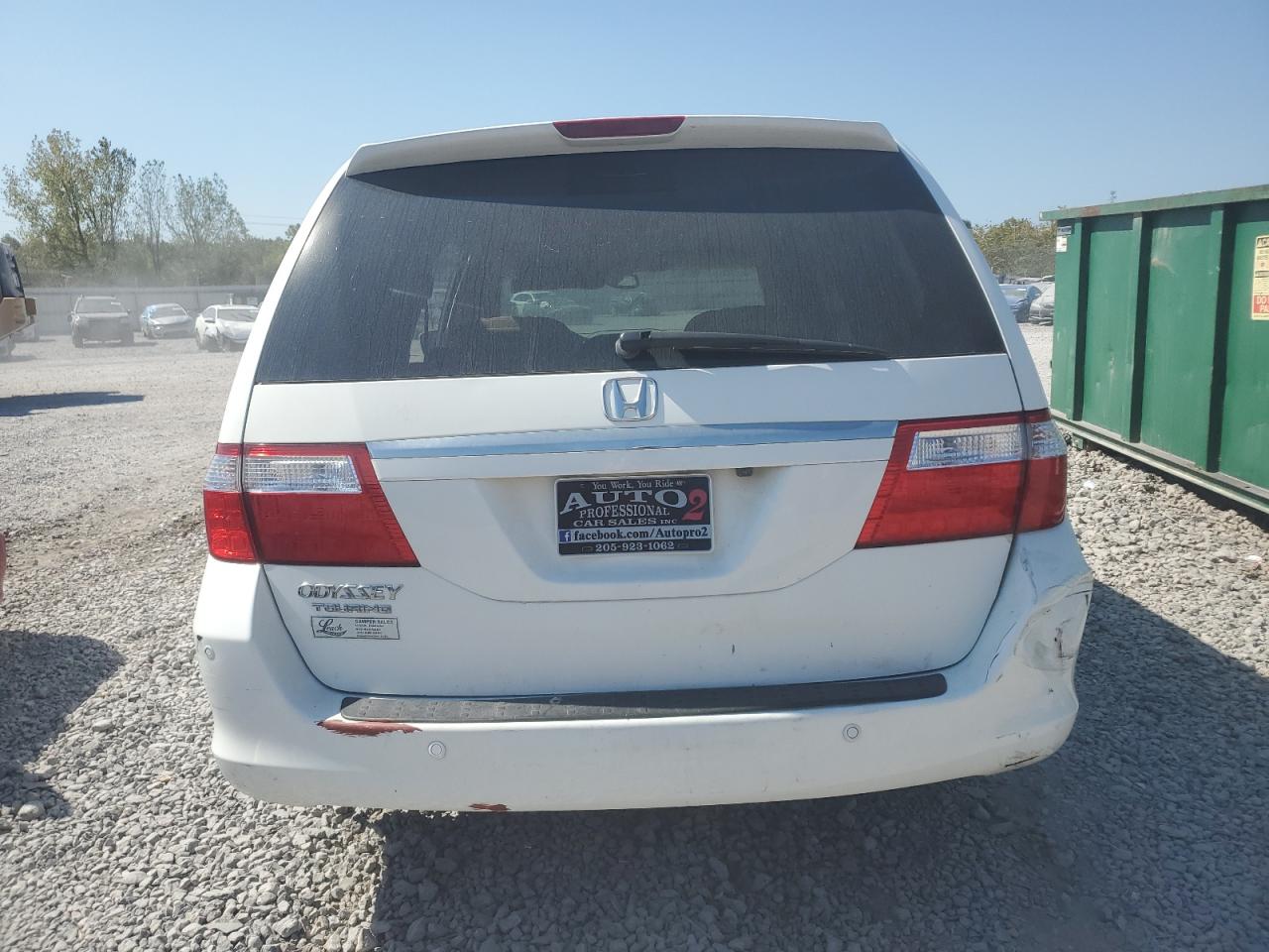 2006 Honda Odyssey Touring VIN: 5FNRL38876B054108 Lot: 54948005