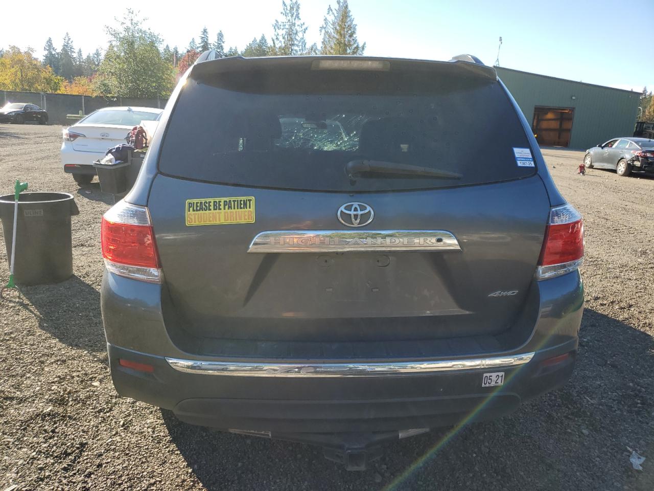 2012 Toyota Highlander Base VIN: 5TDBK3EH0CS096300 Lot: 74851244