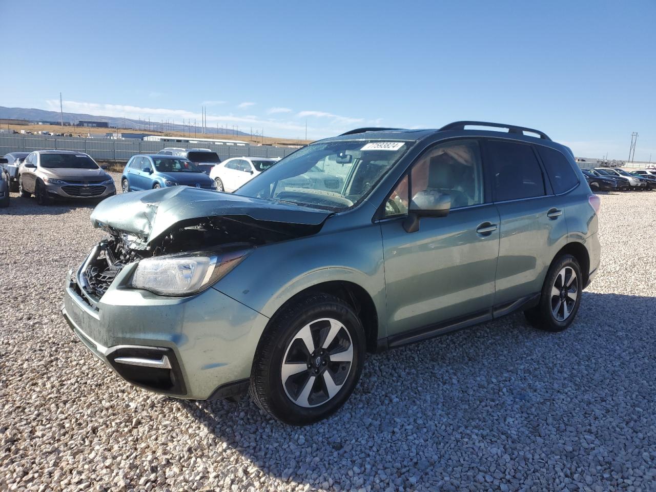 2017 Subaru Forester 2.5I Limited VIN: JF2SJALC5HH490158 Lot: 77593824