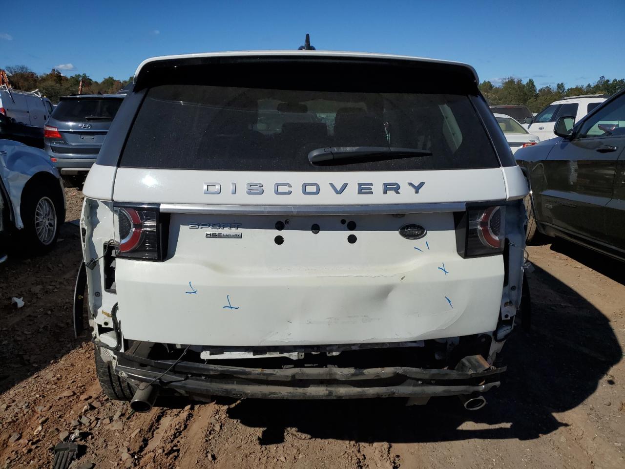 2016 Land Rover Discovery Sport Hse Luxury VIN: SALCT2BG4GH593876 Lot: 75168664