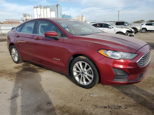  FORD FUSION 2019 Czerwony