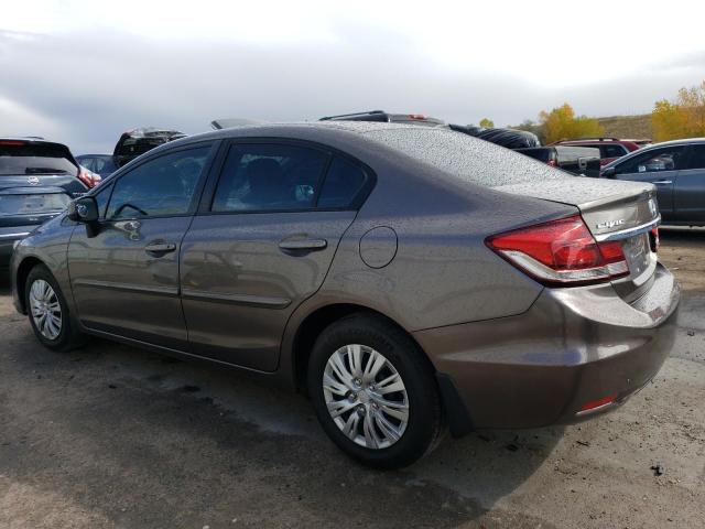 Sedans HONDA CIVIC 2013 tan