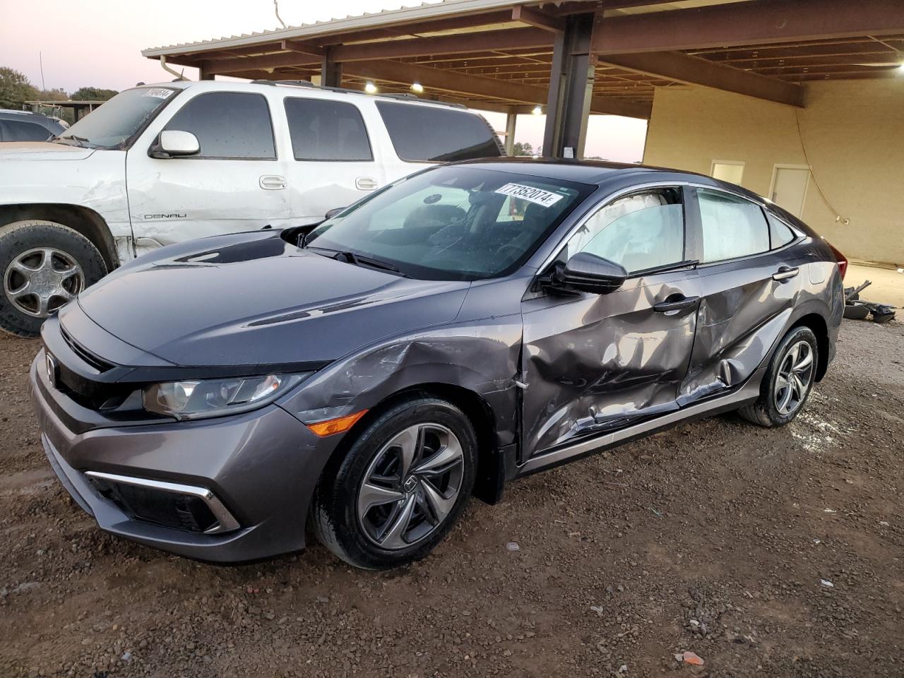 2020 Honda Civic Lx VIN: 2HGFC2F66LH588805 Lot: 77352074