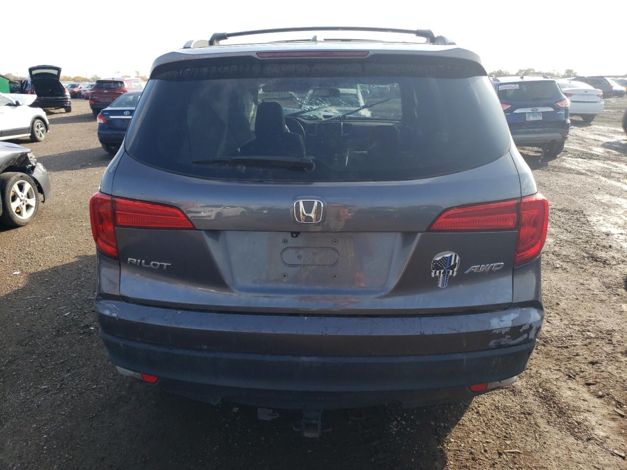 2016 Honda Pilot Exl VIN: 5FNYF6H54GB055907 Lot: 77645554