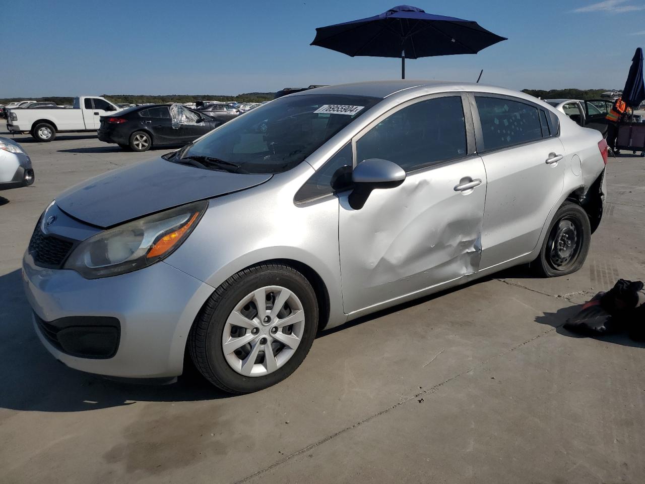 2015 Kia Rio Lx for Sale in Grand Prairie, TX - Side
