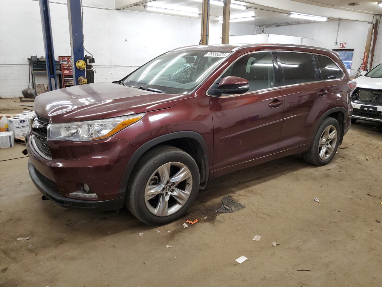 VIN 5TDDKRFH5GS285864 2016 TOYOTA HIGHLANDER no.1