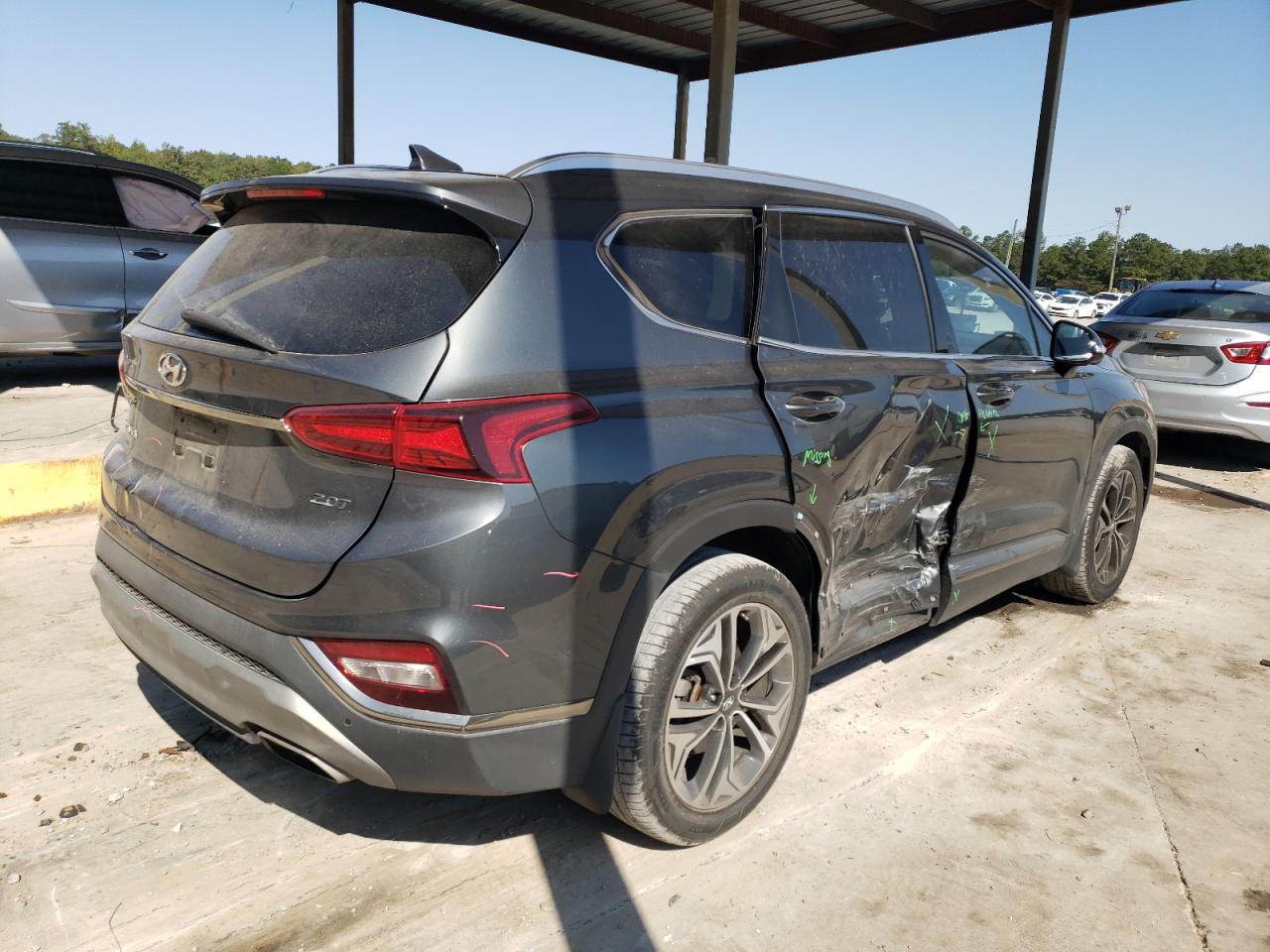 2020 Hyundai Santa Fe Limited VIN: 5NMS53AA6LH262970 Lot: 76039464