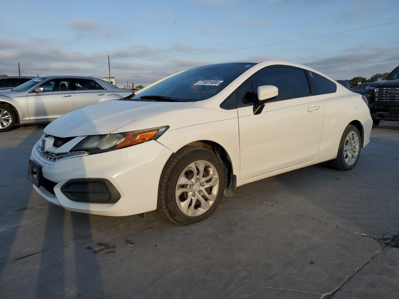 2014 Honda Civic Lx იყიდება Grand Prairie-ში, TX - Front End