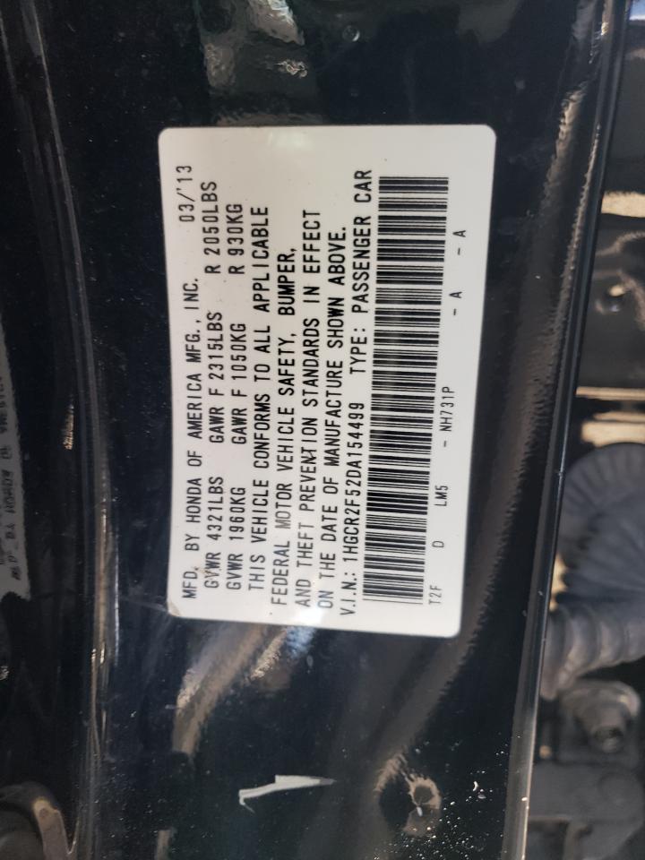 1HGCR2F52DA154499 2013 Honda Accord Sport