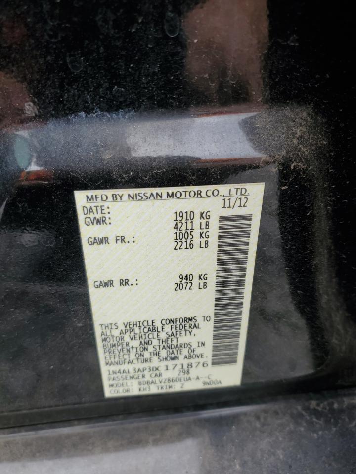 1N4AL3AP3DC171876 2013 Nissan Altima 2.5