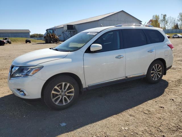 2014 Nissan Pathfinder S en Venta en Portland, MI - Undercarriage