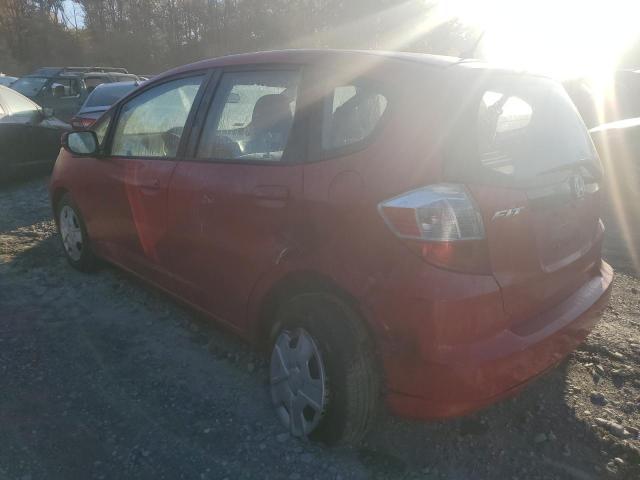  HONDA FIT 2013 Czerwony