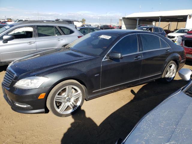 Седани MERCEDES-BENZ S-CLASS 2012 Чорний