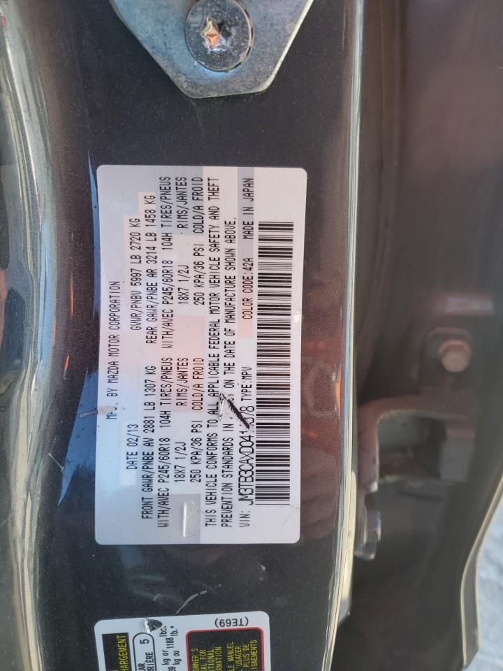 JM3TB3CAXD0414378 2013 Mazda Cx-9 Touring