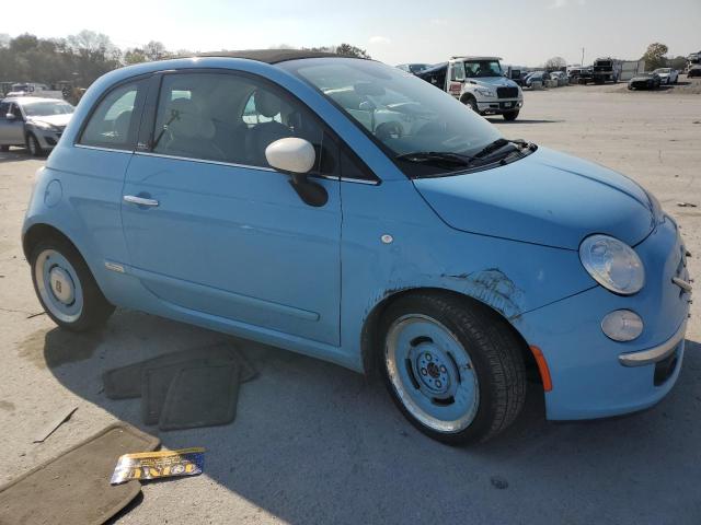  FIAT 500 2015 Синий