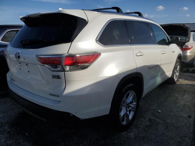  TOYOTA HIGHLANDER 2014 Белы