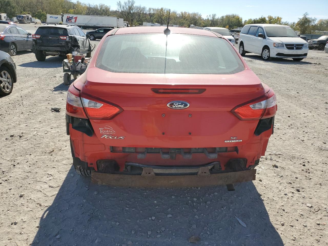 2013 Ford Focus Se VIN: 1FADP3F27DL153413 Lot: 76992524