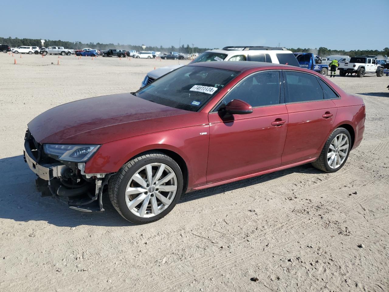 WAUKMAF4XJA216251 2018 AUDI A4 - Image 1