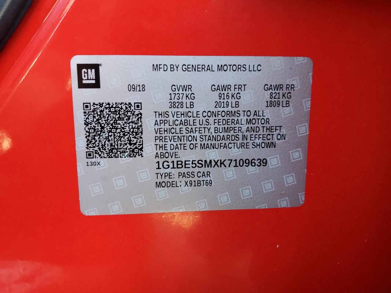 2019 Chevrolet Cruze - Image 13