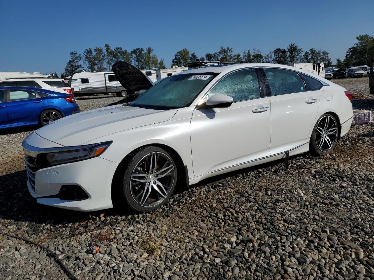 2021 Honda Accord Touring VIN: 1HGCV2F92MA007159 Lot: 74635574