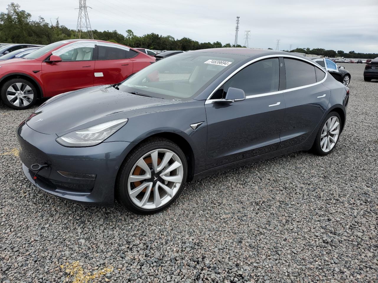 5YJ3E1EA7JF020027 2018 TESLA MODEL 3 - Image 1