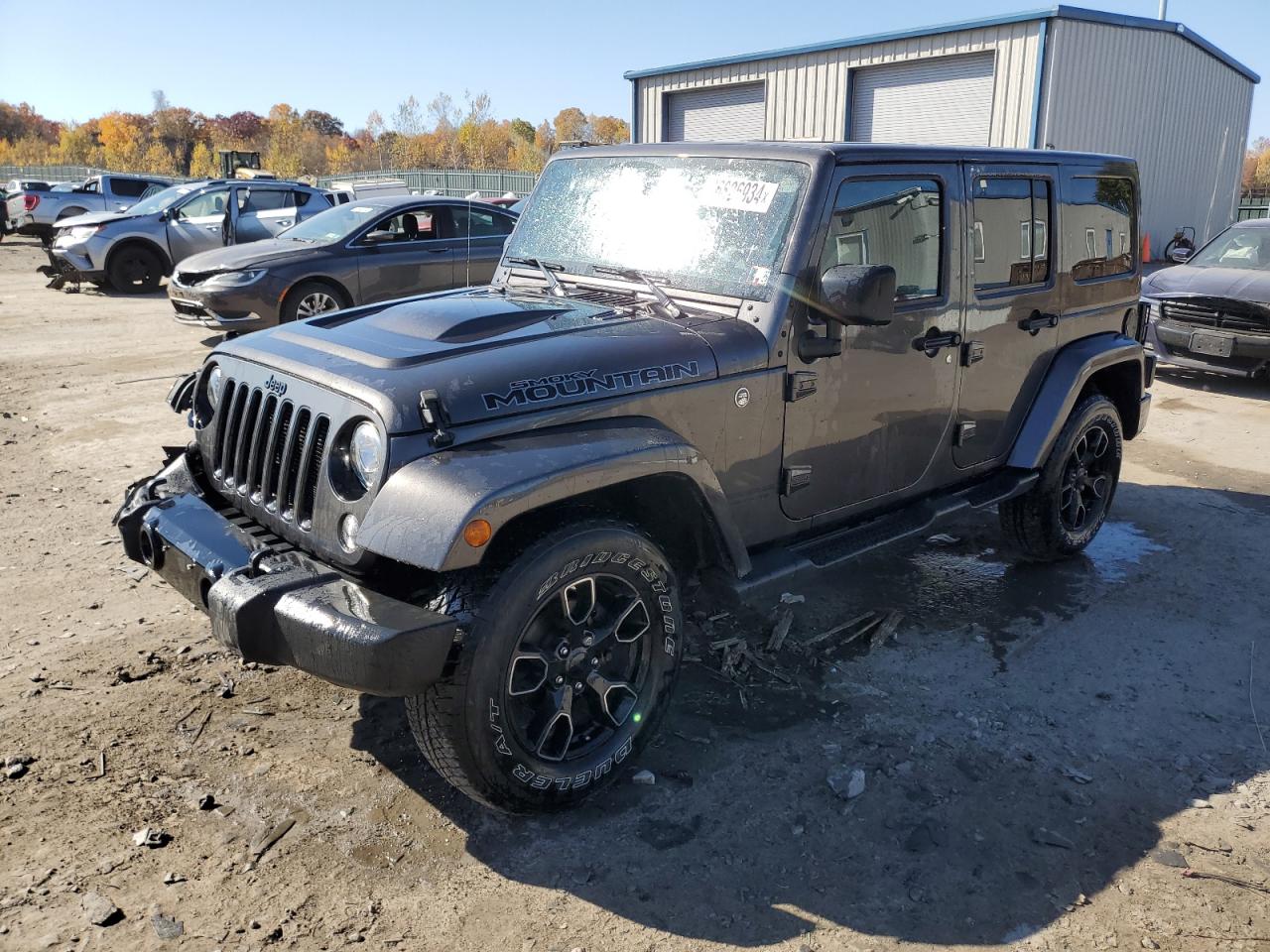 2017 Jeep Wrangler Unlimited Sahara VIN: 1C4HJWEG6HL653595 Lot: 76826934