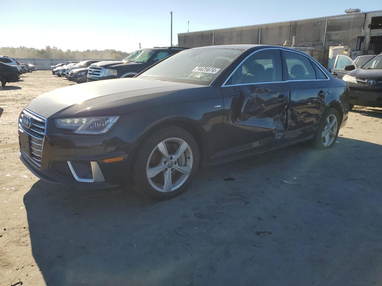 VIN WAUDNAF49KA022768 2019 AUDI A4 no.1