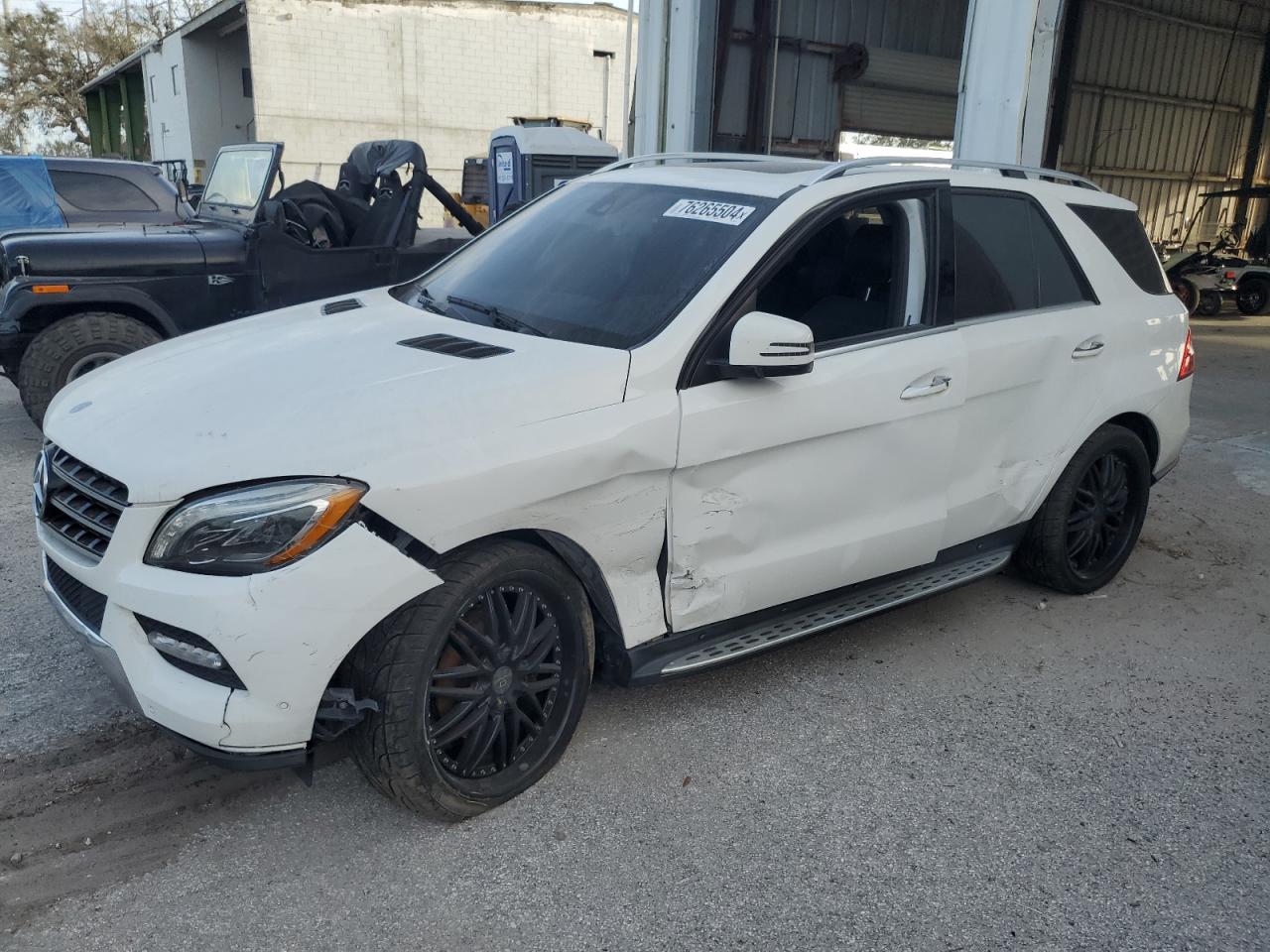 VIN 4JGDA5HB5EA434767 2014 MERCEDES-BENZ M-CLASS no.1