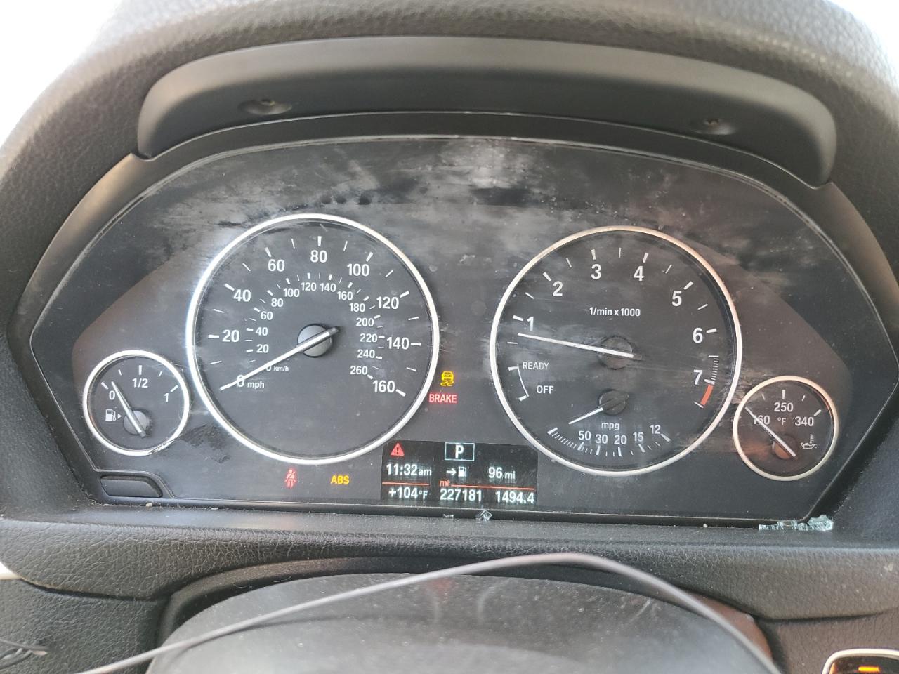 2014 BMW 320 I VIN: WBA3B1C57EP680107 Lot: 74595724