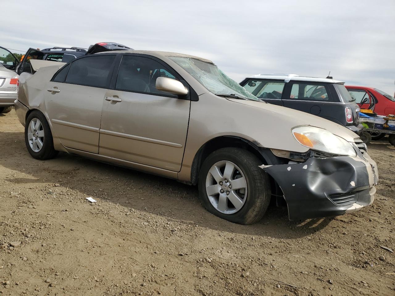 2004 Toyota Corolla Ce VIN: 1NXBR38EX4Z240005 Lot: 75024594