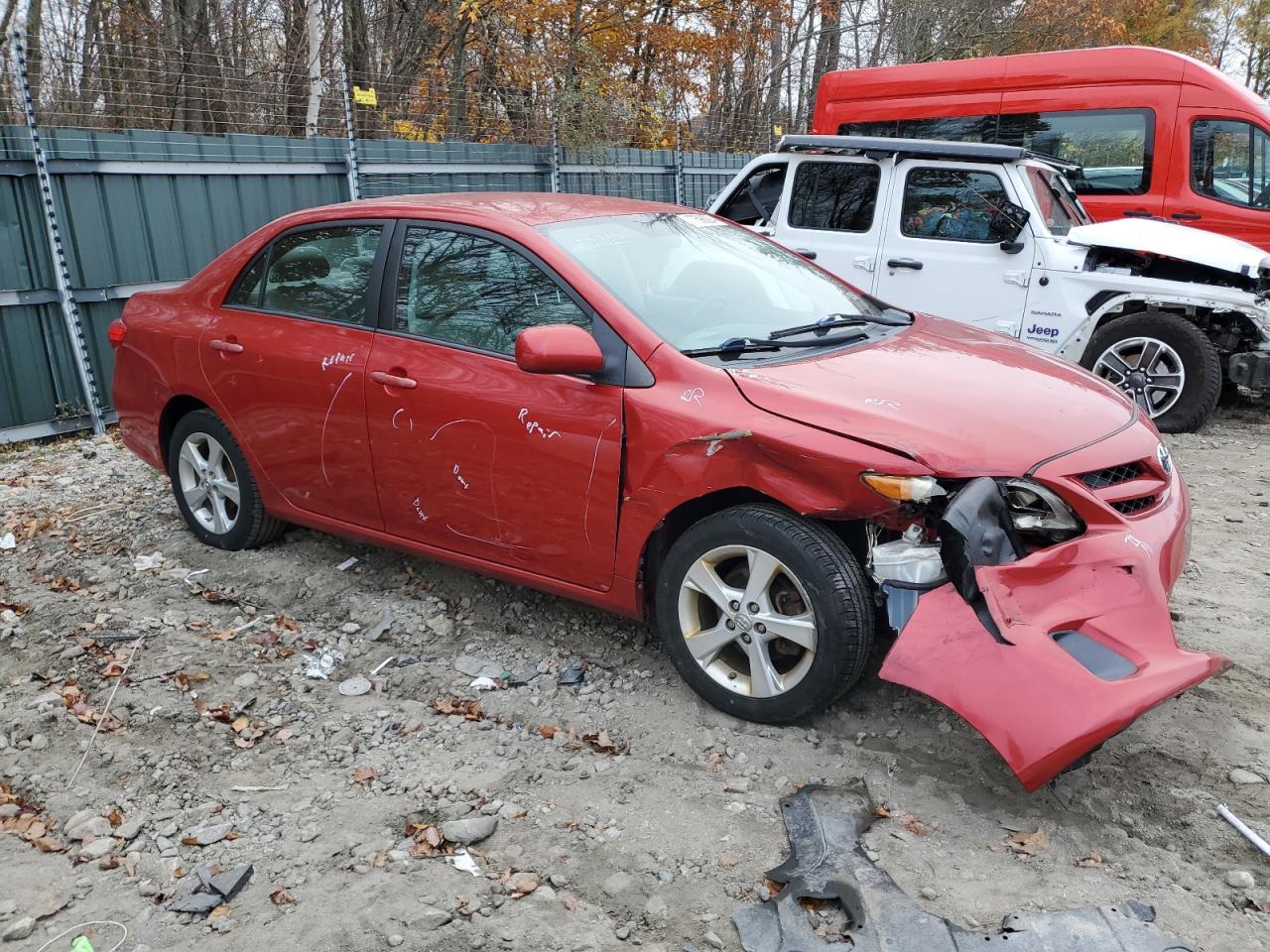 2011 Toyota Corolla Base VIN: 2T1BU4EE4BC657904 Lot: 77598294