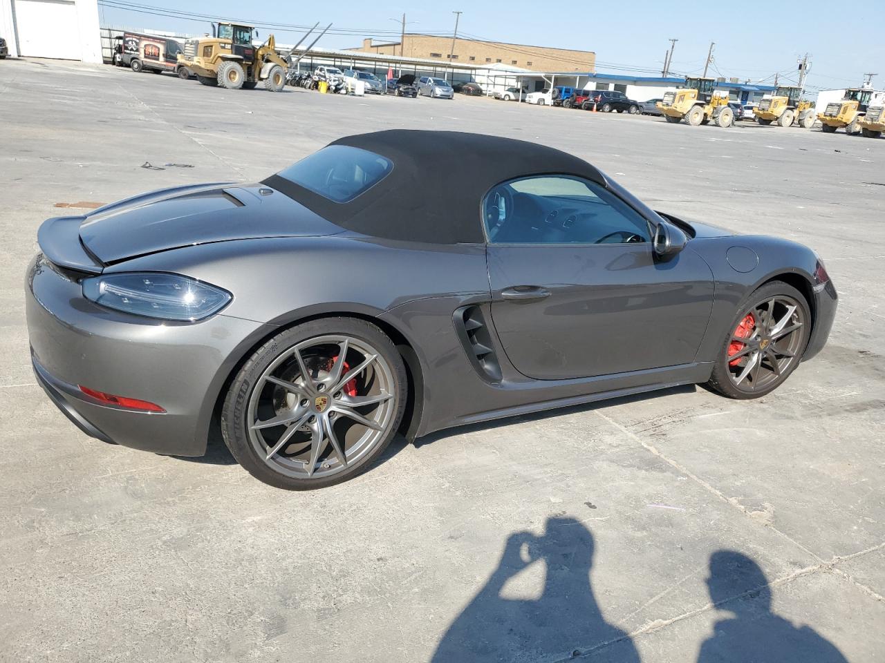 2021 Porsche Boxster S VIN: WP0CB2A82MS225098 Lot: 75188724