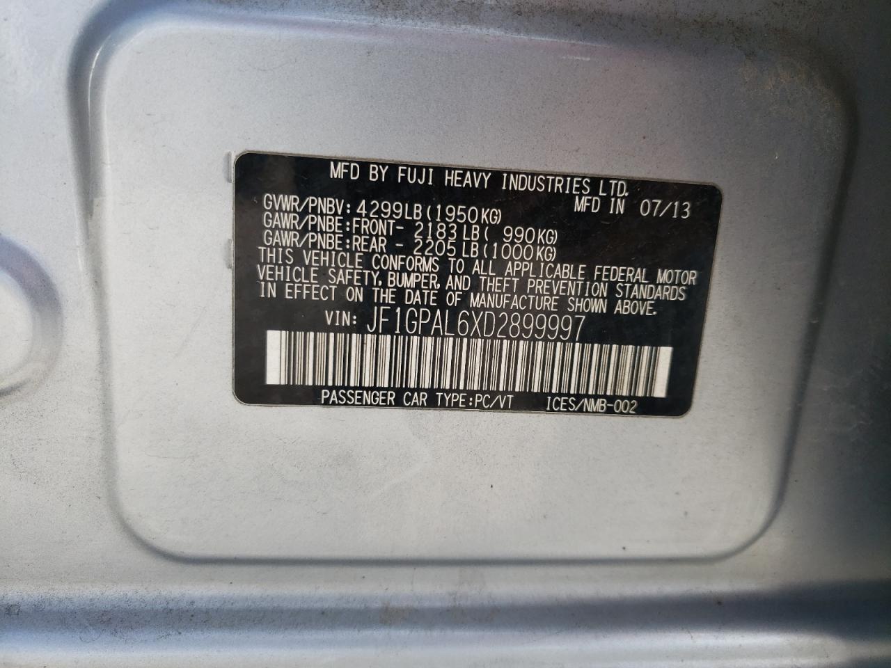 2013 Subaru Impreza - Image 14