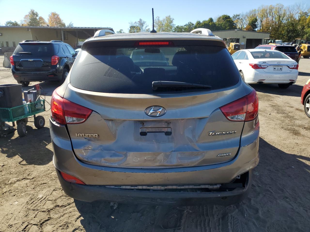 2011 Hyundai Tucson Gls VIN: KM8JUCAC9BU261802 Lot: 72623124