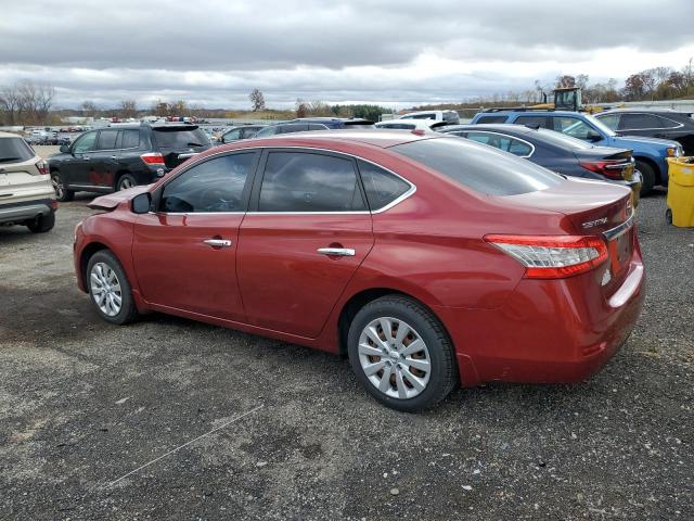 Sedans NISSAN SENTRA 2015 Czerwony