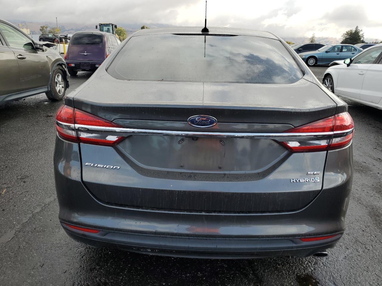 2018 Ford Fusion Se Hybrid VIN: 3FA6P0LU0JR234229 Lot: 78927304