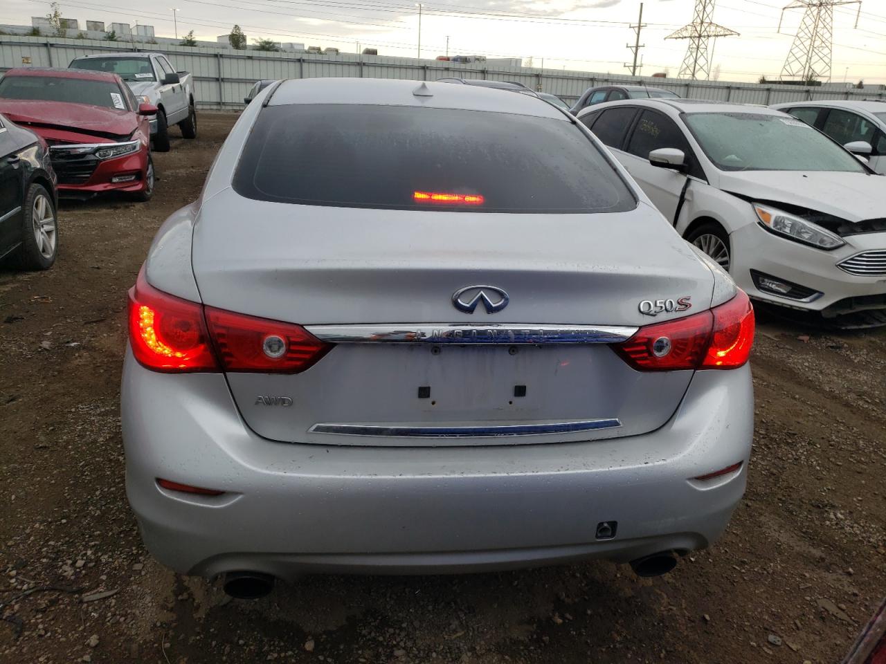 2014 Infiniti Q50 Base VIN: JN1BV7AR7EM692213 Lot: 73710884