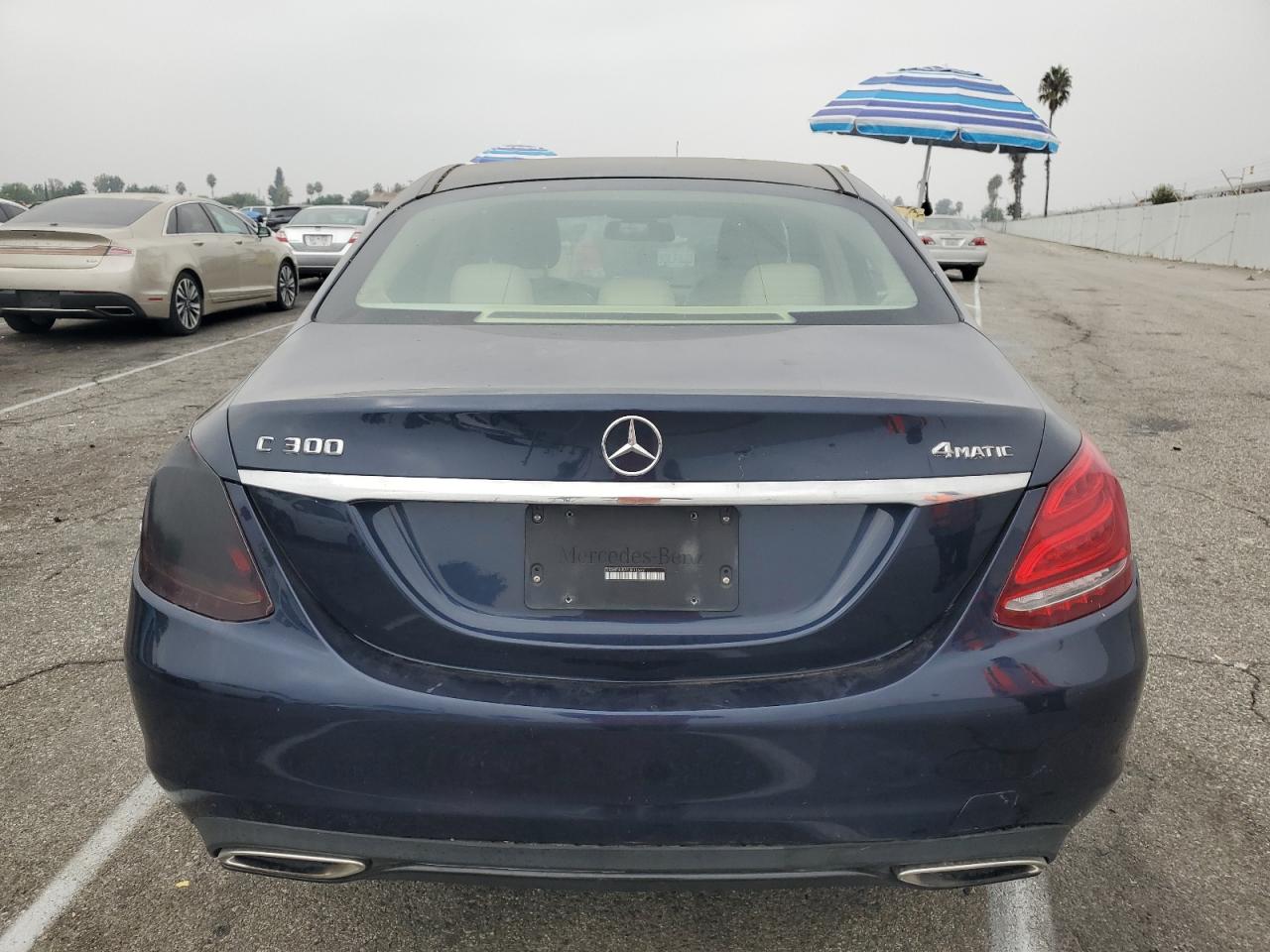 VIN 55SWF4KB7FU015649 2015 MERCEDES-BENZ C-CLASS no.6