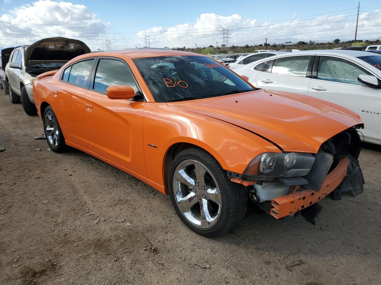 VIN 2C3CDXCT5EH159068 2014 DODGE CHARGER no.4