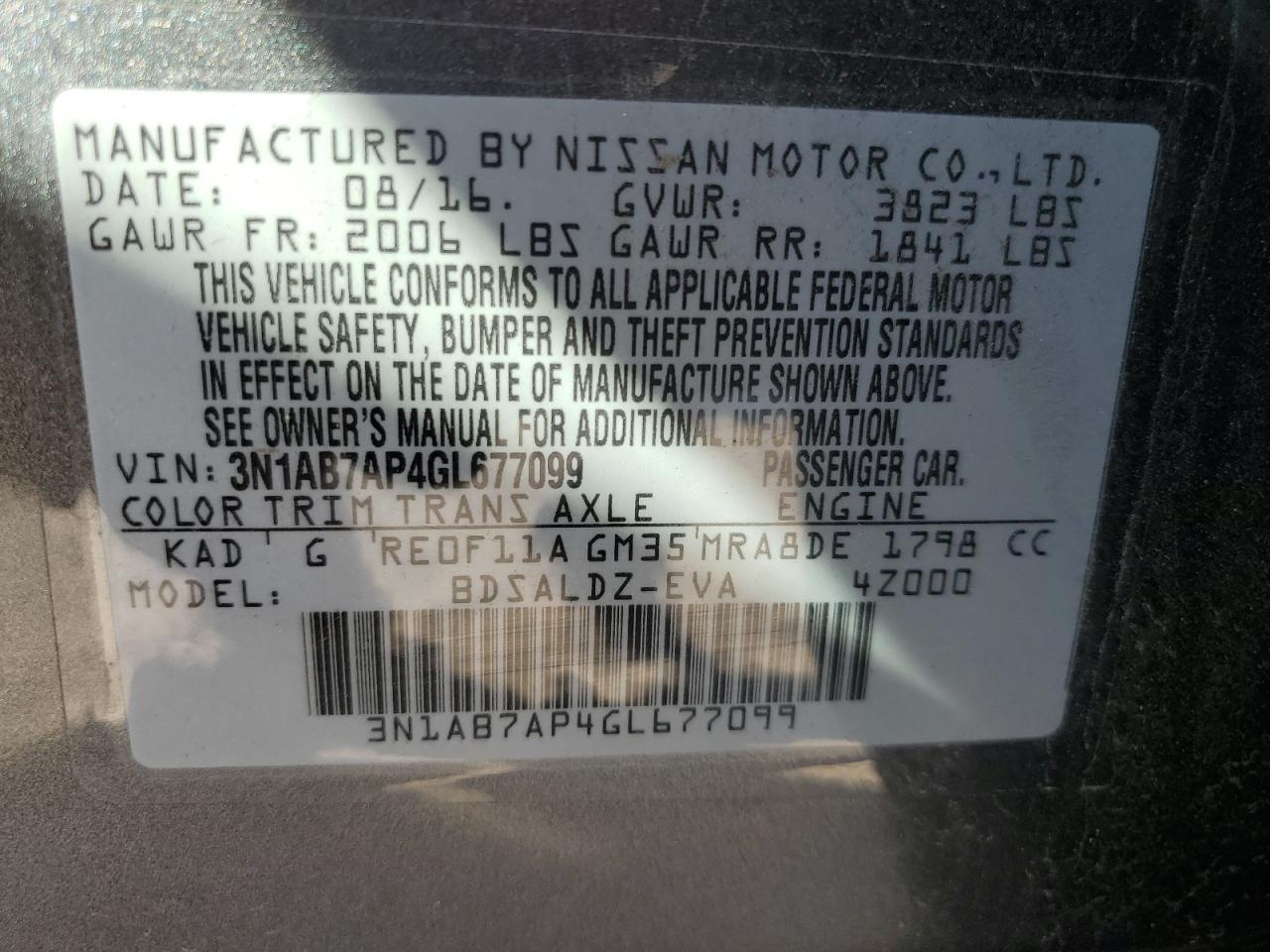 2016 Nissan Sentra - Image 12