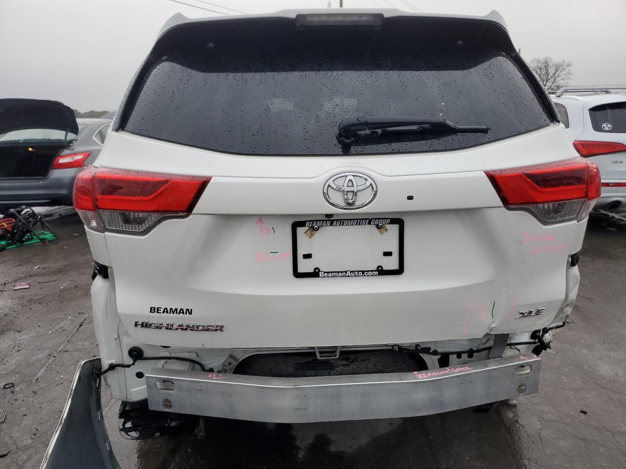 2017 Toyota Highlander Se VIN: 5TDKZRFH1HS507790 Lot: 78676144