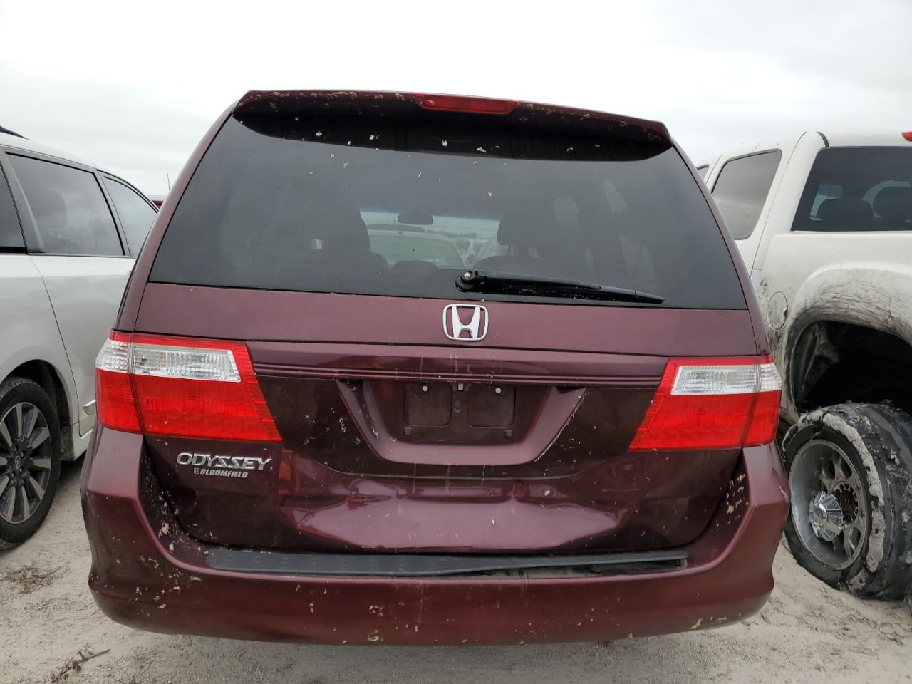 2007 Honda Odyssey Ex VIN: 5FNRL38407B412745 Lot: 76845214