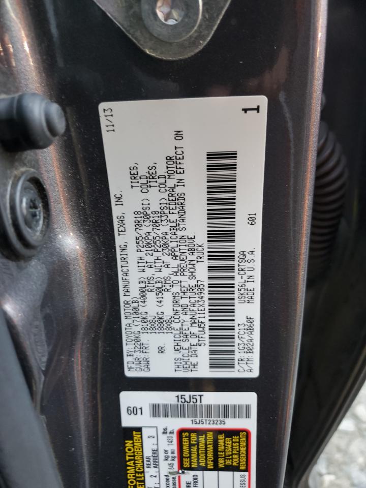 5TFUW5F11EX349857 2014 Toyota Tundra Double Cab Sr