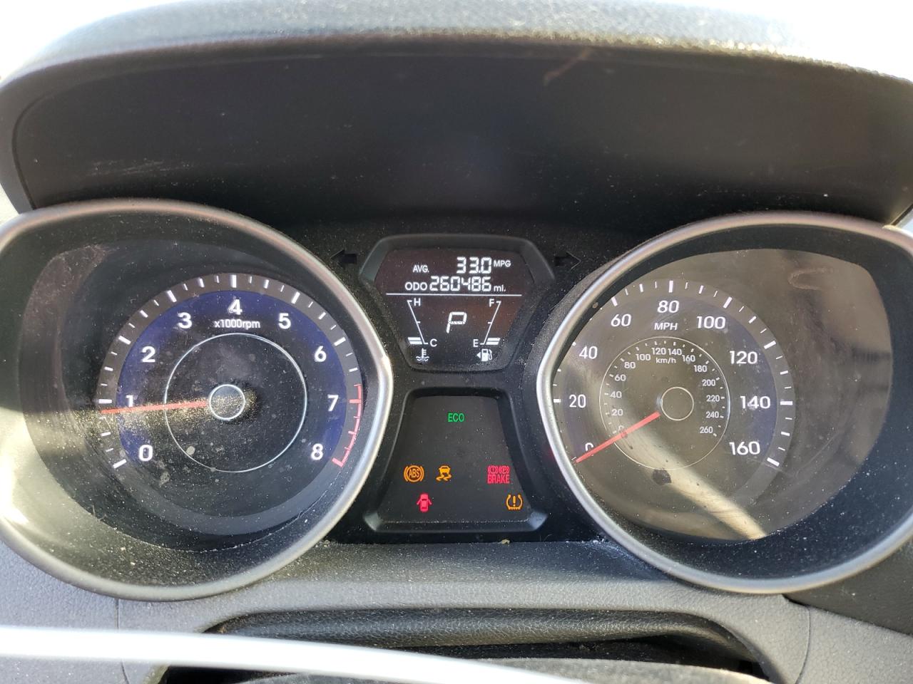 2013 Hyundai Elantra Gls VIN: 5NPDH4AE2DH258265 Lot: 76383334