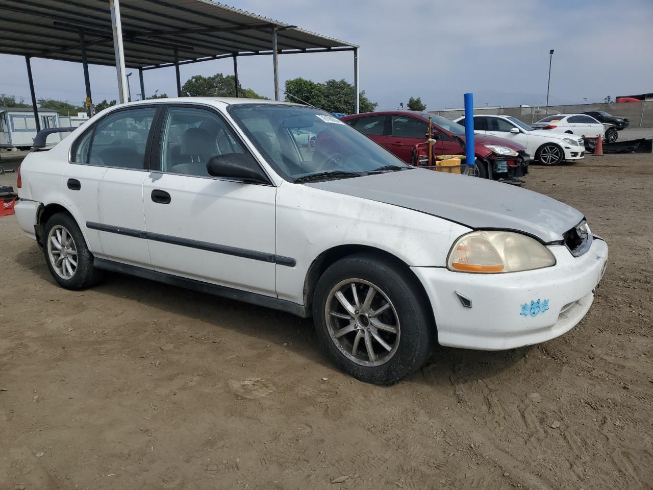 1998 Honda Civic Lx VIN: 2HGEJ6671WH613874 Lot: 76195034