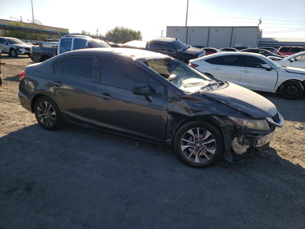 VIN 2HGFB2F82DH522726 2013 HONDA CIVIC no.4