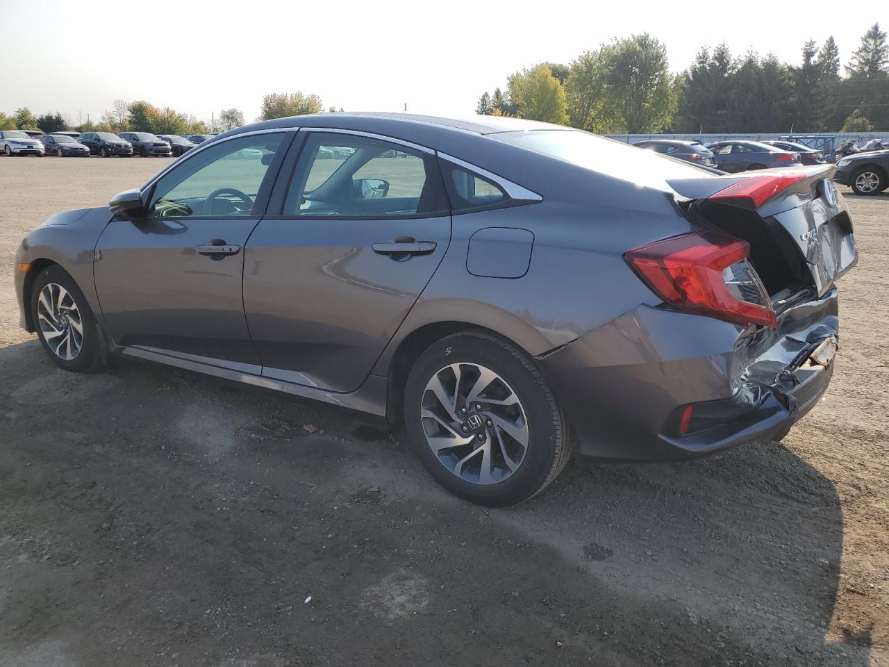 2018 Honda Civic Ex VIN: 2HGFC2F83JH011826 Lot: 74919994