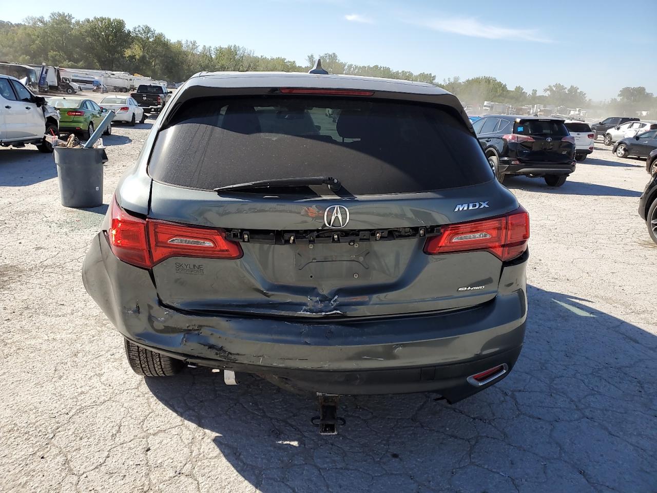 2016 Acura Mdx Technology VIN: 5FRYD4H40FB019615 Lot: 73630634